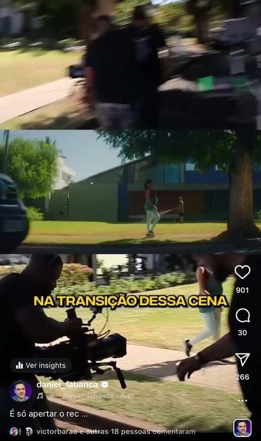 Repercussão e comentários nas redes sociais de Daniel Labanca